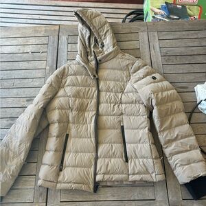 MICHAEL Michael Kors - Women’s Large Beige Lightweight Pufferjacket